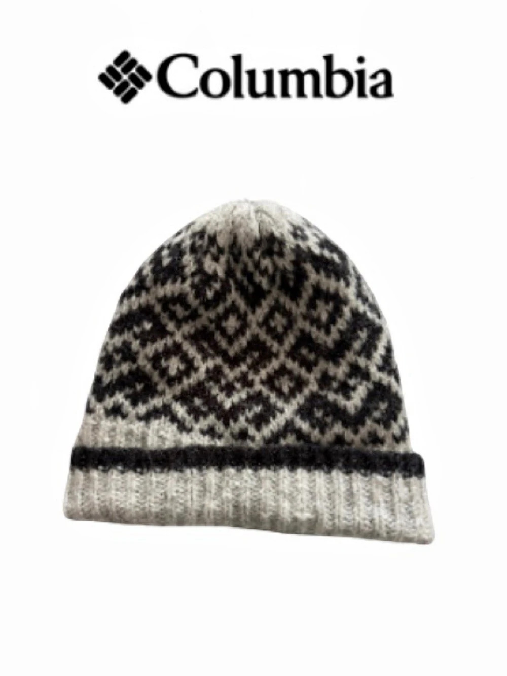 Columbia Geometric Knit Beanie